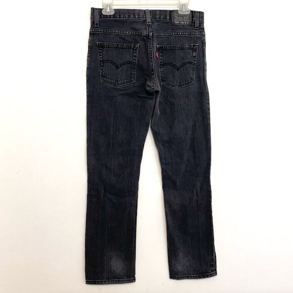 LEVI'S LEVIS Boys 511 Skinny Gray or Faded Black ? Distressed Jean 18 / W29 L29 - Picture 10 of 14
